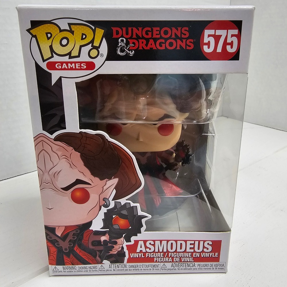 Funko Pop Games Dungeons & Dragons Asmodeus 575 Vinyl Figure D&D Archdevil